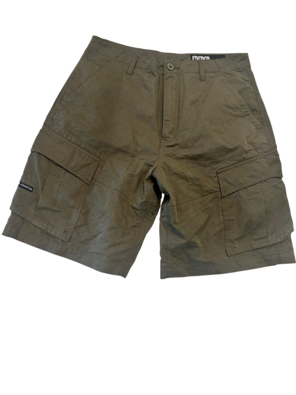 Volcom March Green Olive Cargo Shorts Size 34